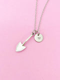 Silver Shovel Charm Necklace, N221