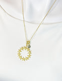 18K Gold Plated Starfish Gold Necklace, Ocean Beach Sea Life Lover Gift, N6937