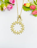18K Gold Plated Starfish Gold Necklace, Ocean Beach Sea Life Lover Gift, N6937