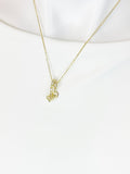 18K Gold Plated Merkaba Star Cubic Zirconia Pendant Necklace Personalized Spiritual Gift, N7044