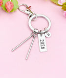 Percussion Mallets Keychain, Drum Player, Stick, N5603Y