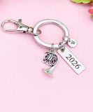 French Horn Keychain, N1296Y