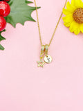 Tiny Star Cubic Zirconia Pendant Necklace 18K Gold Plate, N7047