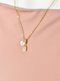 Clear Rectangle Pendant Necklace, N7057C