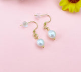 Natural Pearl Earrings, N5965G