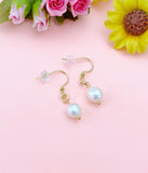 Natural Pearl Earrings, N5965G