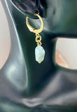 Natural Larimar Earrings, N7066