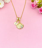 18K Gold Plated Scallop Seashell Gold Necklace, Ocean Beach Sea Life Lover Gift, N6946