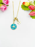 18K Gold Plated Starfish Pendant Necklace, Beachy Dainty Gift for Her, N6981