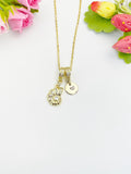 Nautilus Shell Necklace, 18K Gold Plated, Beach Gift, N6983
