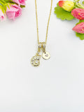 Nautilus Shell Necklace, 18K Gold Plated, Beach Gift, N6983