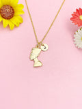 Gold Queen Nefertiti Charm Necklace Women Gifts Ideas Personalized Customized Made to Order, N4195
