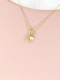 18K Gold Plated Merkaba Star Cubic Zirconia Pendant Necklace Personalized Spiritual Gift, N7044