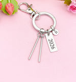 Percussion Mallets Keychain, Drum Player, Stick, N5603Y