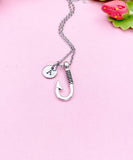 Fishhook Necklace, N7128