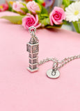 Clock Tower Necklace, N7129