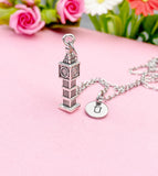 Clock Tower Necklace, N7129