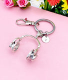 Headset Headphone Keychain, N7135