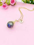 Pyrite Necklace, Natural Gemstone Jewelry, N7142