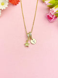 Gold Tiny Star Pendant Necklace, N7165