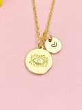 Evil Eye Necklace, Protection Gift, N7181