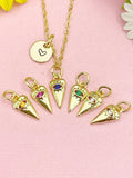 Evil Eye Heart Necklace, Gold Jewelry Gift, N7183