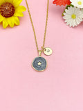 Star Necklace, Gold Celestial Jewelry Gift, N7186