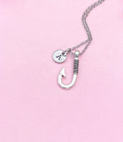 Fishhook Necklace, N7128
