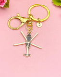 Helicopter Keychain, Rescue Pilot Charm, EMT Air Med Paramedic Gift, N7145