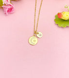 Moon and Star Necklace, Celestial Charm Jewelry Gift, N7162