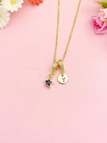 Star Necklace, Gold Tiny Star Pendant Jewelry Gift, N7163