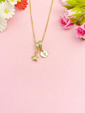 Gold Tiny Star Pendant Necklace, N7165