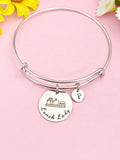 Christmas Gifts for School Lunch Lady, Stainless Steel Lunch Lady Bracelet D141