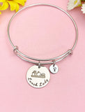 Christmas Gifts for School Lunch Lady, Stainless Steel Lunch Lady Bracelet D141