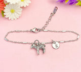 Silver Lamb Charm Bracelet, N1587G