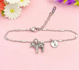 Silver Lamb Charm Bracelet, N1587G
