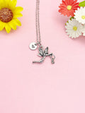 Silve Angel Fairy Charm Necklace, N5918