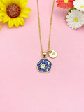 Sun Moon Star Necklace, Gold Celestial Jewelry Gift, N7185