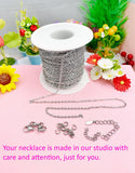 Silver Hamsa Charm Necklace, Red Imitation Opal Charm, Sister Gift, N1559