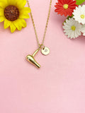 18K Gold Plated Hair Dryer Necklace, Stylist Pendant Gift, Jewelry for Hairdresser Birthday, N7216