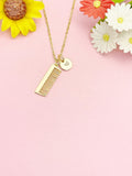 18K Gold Plated Comb Necklace, Stylist Pendant Gift Jewelry for Hairdresser Birthday, N7217