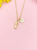 18K Gold Plated Coffee Maker Necklace, Dainty Moka Pot Pendant Gift, N7239