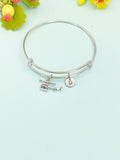 Helicopter Charm Bracelet Bangle, B6452