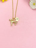 18K Gold Plated Dinosaur Necklace, Dainty T‑Rex Pendant Gift, N7262