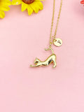 18K Gold Plated Cat Necklace, Dainty Stretching Cat Pendant Gift, N7264