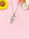 Silver Squid Necklace, N7268