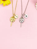 18K Gold Plated or Silver Horseshoe Crab Necklace, N7269