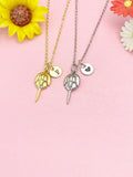 18K Gold Plated or Silver Horseshoe Crab Necklace, N7269