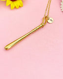 Baseball Bat Sports Pendant Necklace, N7274