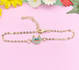 Horseshoe Evil Eye Bracelet, Luck Protective Gift, Bolo Bracelets, N4949